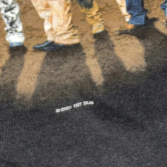Y2K VTG 2001 NSync Boy Band Concert Pop Odyssey Winterland Graphic T-Shirt - Picture 4 of 10